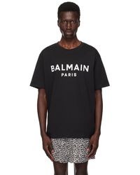 Balmain - Printed Paris Tシャツ - Lyst