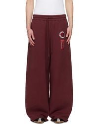 Lu'u Dan - Bruce Lee X Lựu Đạn Burgundy Gym Sweatpants - Lyst