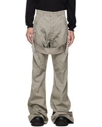 Rick Owens - Tower Megastrapped Bolan Bootcut Trousers - Lyst