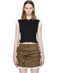 Ans Dostoevner - Tiny T-Shirt - Lyst