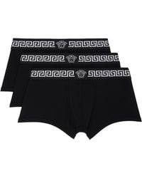 Versace - Three-Pack Cotton-Jersey Boxer Briefs - Lyst