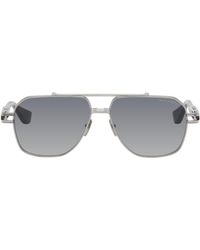 Dita Eyewear - Lunettes De Soleil Kudru Gris Acier Et Bleu - Lyst