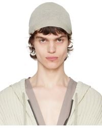 Rick Owens - オフホワイト Hollywood カシミヤ ビーニー - Lyst
