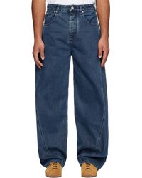 Jacquemus - 'Le De-Nîmes Espiral' Jeans - Lyst