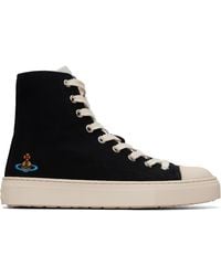 Vivienne Westwood - High Top Plimsoll Sneakers - Lyst
