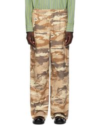 Acne Studios - Pantalon de survêtement e à motif camouflage - Lyst