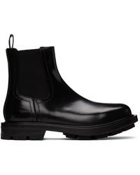 alexander mcqueen flame boots