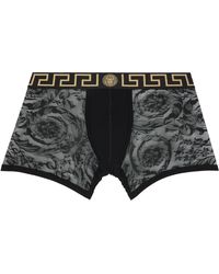 Versace - Mesh-Jersey Stretch Boxer Briefs - Lyst