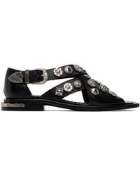 Toga - Embellished Sandals - Lyst