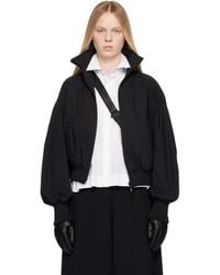 Yohji Yamamoto - Weather Cloth Paneled Blouson Jacket - Lyst