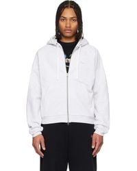 Dime - Cursive Small Logo Zip Hoodie - Lyst