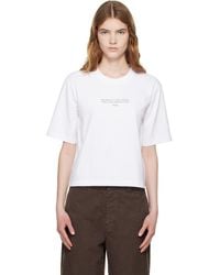 Off-White c/o Virgil Abloh - Statement Boxy T-Shirt - Lyst