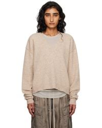 Rick Owens - Concordians Tommy V-Neck Sweater - Lyst