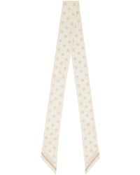 Givenchy - Écharpe de style bandeau en soie à motif 4g - Lyst