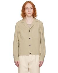 Officine Generale - Chemise à manches longues à poches - Lyst