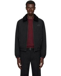 Burberry - Nylon Cotton Farnborough Down Aviator Jacket - Lyst