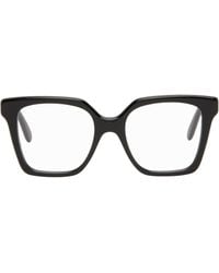 Loewe - ブラック スリム メガネ - Lyst