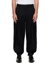 Comme des Garçons - Wool Double Weave Gabardine Trousers - Lyst