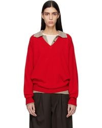 Ssstein - Pure Cashmere Knit V Neck Ls Sweater - Lyst