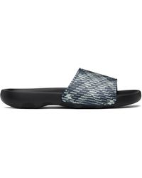 Burberry - Off- Check Dive Slides - Lyst