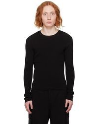 Our Legacy - Black Compact Sweater - Lyst