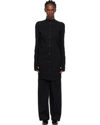 Issey Miyake - 'Like Torso Like Shirt' Minidress - Lyst
