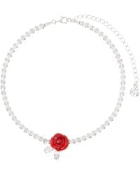 ShuShu/Tong - Yvmin Edition Ceramics Rose Choker - Lyst