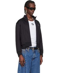 Vetements ' X Reebok' Reworked Track Jacket in Black for Men | Lyst