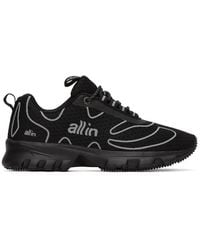 all in Black & Silver Tennis Sneakers