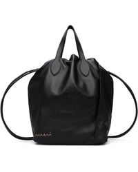 Marni - Leather Scrunchie Backpack - Lyst