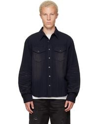 MMIC - Ridge Herringbone Shirt - Lyst