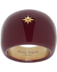 Maison Margiela - バーガンディ シグネットリング - Lyst
