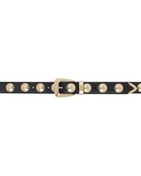 KHAITE - Benny With Studs Belt - Lyst