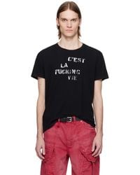 R13 - 'C'Est La Fucking Vie' Boy T-Shirt - Lyst