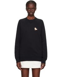 Maison Kitsuné - Chillax Fox Patch Sweatshirt - Lyst