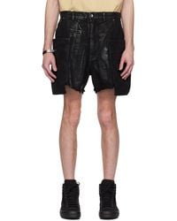 Rick Owens - Hollywood Stefan Denim Cargo Shorts - Lyst