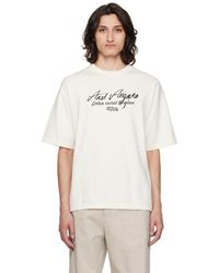 Axel Arigato - Off- Broadwick T-Shirt - Lyst