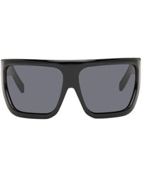 Rick Owens - Black Davis Sunglasses - Lyst