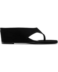 LE17SEPTEMBRE - Suede Wedge Heeled Sandals - Lyst
