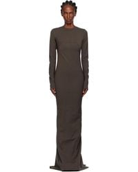 Rick Owens - Concordians Wool Mallot Maxi Dress - Lyst