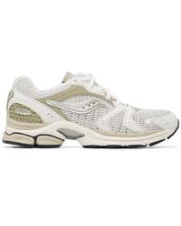 Saucony - Baskets Triumph 4 Blanc Cassé À Technologie Progrid - Lyst