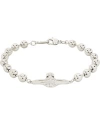 Vivienne Westwood - Thames Mini Bas Relief Bracelet - Lyst