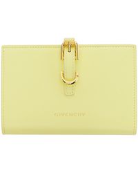 Givenchy - Yellow Voyou Bifold Wallet - Lyst