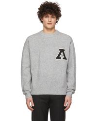 Axel Arigato - Grey Team Sweater - Lyst
