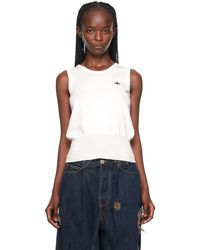 Vivienne Westwood - Off-white Bea Tank Top - Lyst