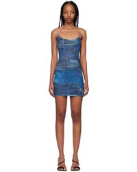Miaou - Blue Anya Minidress - Lyst