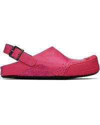 Marni - Pink Fussbett Sabot Sandals - Lyst