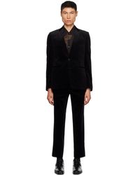 Dries Van Noten - Black Slim-fit Suit - Lyst