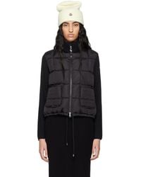 Moncler - Paneled Down Cardigan - Lyst