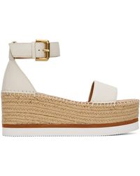 See By Chloé - Off-white Glyn Espadrille Sandals - Lyst